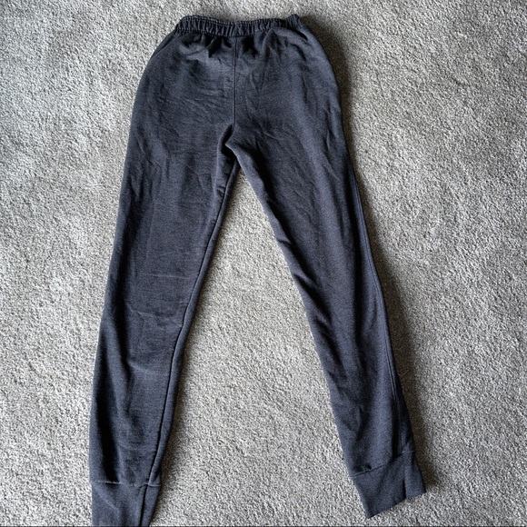 Like New Champion Men's Powerblend Applique Joggers, Small. Dk Gray - Picture 7 of 8